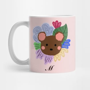 Cute "M" initial Mug